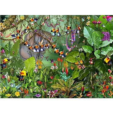 

GRAFIKA Puzzle Příroda - V pralese 2000 dílků