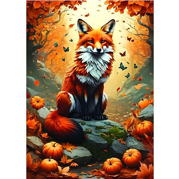 

ALIPSON Puzzle Podzimní liška 500 dílků