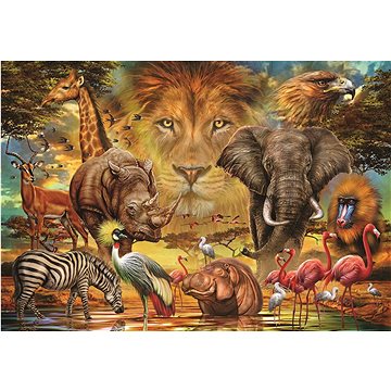 

ANATOLIAN Puzzle Zvířata - Král na nebesích 260 dílků
