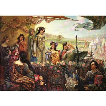 

ANATOLIAN Puzzle Lidé I. - Lancelot & Guinevere 3000 dílků