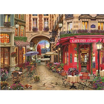 

ANATOLIAN Puzzle Stavby - Cafe des Paris 1000 dílků