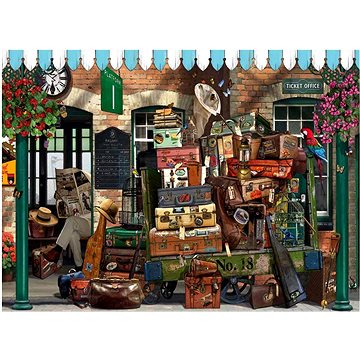 

ANATOLIAN Puzzle Státy / Města I. - Na nádraží 1000 dílků