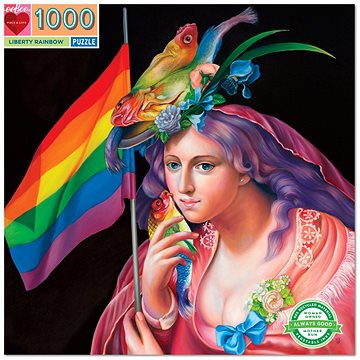 

EEBOO Duha svobody 1000 dílků