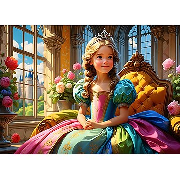 

ALIPSON Puzzle Princezna na trůně 500 dílků