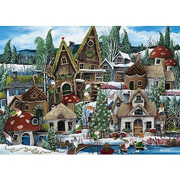 

ALIPSON Puzzle Vánoční skřítek 1000 dílků