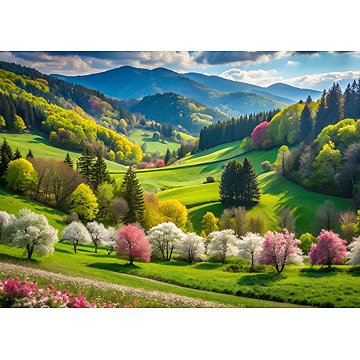 

ALIPSON Puzzle Jarní procházka 500 dílků