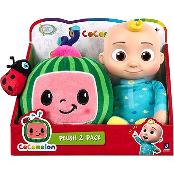 

Cocomelon plyšák 2v1 set (JJ panenka a logo)