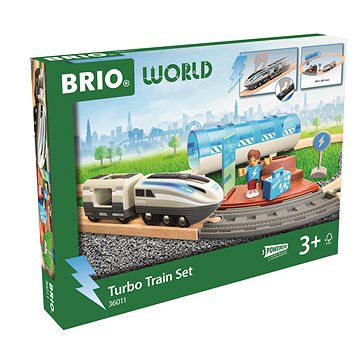 

BRIO Herní sety 36011 Vlaková sada s turbo vlakem