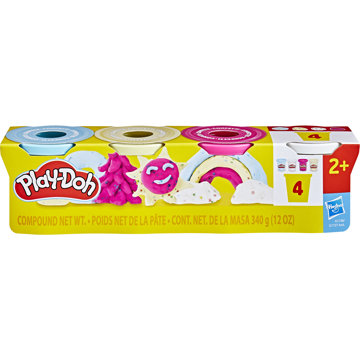 

Hasbro Play-Doh 4ks Kelímků Speciální Hmoty s Konfetami