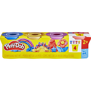 

Hasbro Play-Doh 4ks Kelímků Speciální Hmoty se Třpytkami