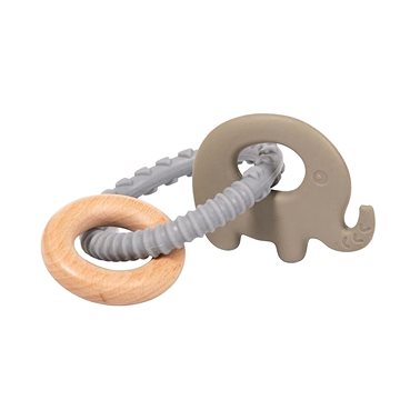 

Bo Jungle B-Rattle Rings Kousátko Elephant Blue