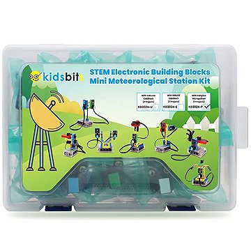 Keyestudio Arduino KidsBits serie staveb. kostek STEM Mini meteo stanice