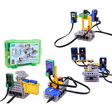 Keyestudio Arduino KidsBits serie staveb. kostek STEM Smart Safe House (bez desky)