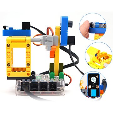 Keyestudio Arduino KidsBits serie staveb. kostek STEM SmartBinsite Kit (s pico deskou)