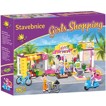 

Kids World Stavebnice Girls Shopping 376 ks