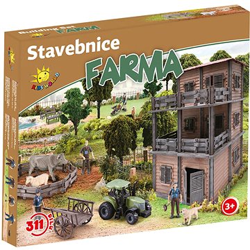 

Kids World Stavebnice farma 311 ks