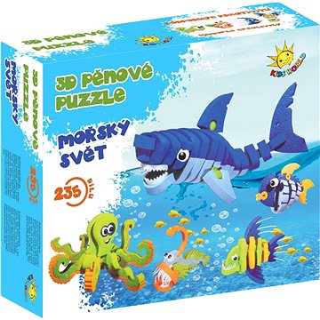

Kids World 3D pěnové puzzle Mořský svět