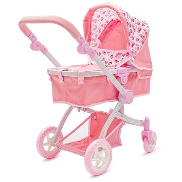 

Baby mix Sophie Kočárek pro panenky, 2 v 1, pink