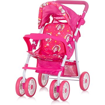 

CHIPOLINO Sportovní kočárek pro panenky Dolly Unicorns