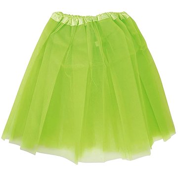 

GUIRCA Retro dámská tutu sukně, neon zelená, 40 cm - 80. léta - disco