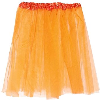 

GUIRCA Retro dámská tutu sukně, neon oranžová, 40 cm - 80. léta - disco