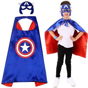 

FunCo Dětský karnevalový převlek Avengers Kapitán Amerika 2 v 1