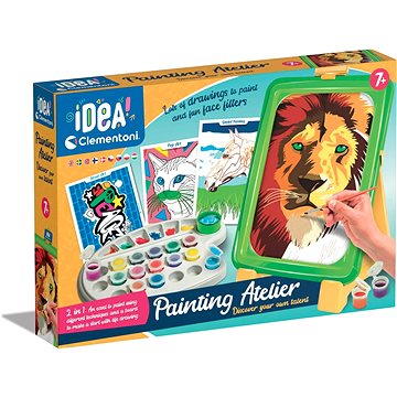 

Clementoni idea Kreativní sada Malířský ateliér 2v1
