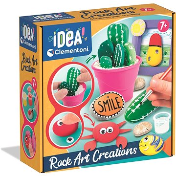

Clementoni idea Kreativní sada Zdobení kamenů