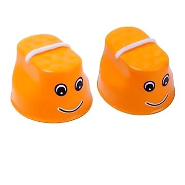 

KIK KX7532 Dětské chůdy plast 10 × 5,5 × 6 cm 2 ks oranžové