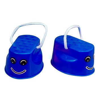 

KIK KX7532 Dětské chůdy plast 10 × 5,5 × 6 cm 2 ks modré