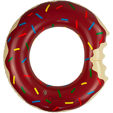 

Martom Nafukovací kruh do vody 49 cm, hnědý donut