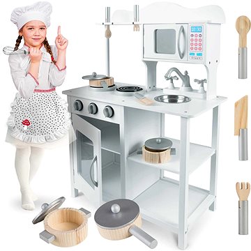 

Ricokids Dřevěná kuchyňka pro děti 60 × 30 × 85 cm