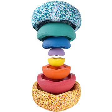 

Stapelstein Summer Rainbow Set classic skulptur shadow