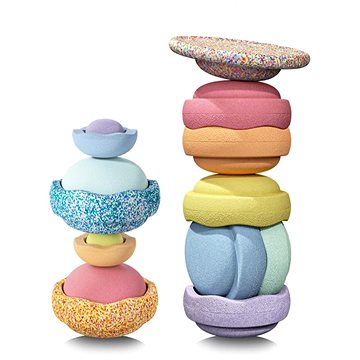 

Stapelstein Summer Rainbow Set complete pastel