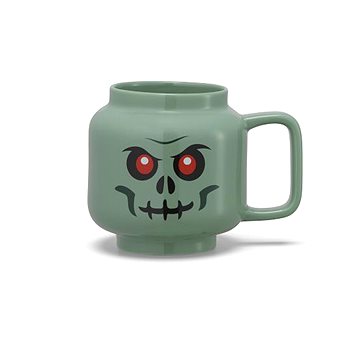 

LEGO keramický hrnek 530 ml - zelený kostlivec