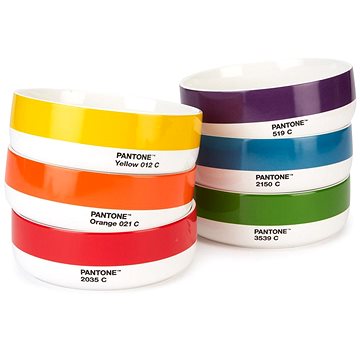 

Pantone Polévková miska - mix barev - sada 6 ks