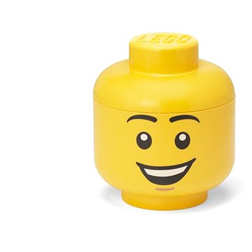 

LEGO úložná hlava (vel. S) - šťastný chlapec