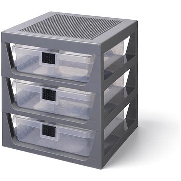 

LEGO organizér se třemi zásuvkami