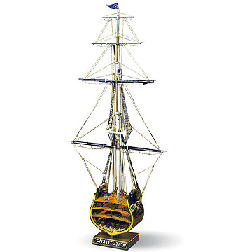 

Mamoli USS Constitution příčný řez 1:93 kit
