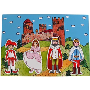 

Marionetino Královská sada - Pohádka k divadlu - 4 loutky