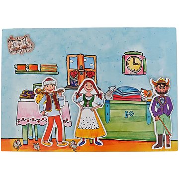 

Marionetino Čert a Káča - Pohádka k divadlu - 3 loutky