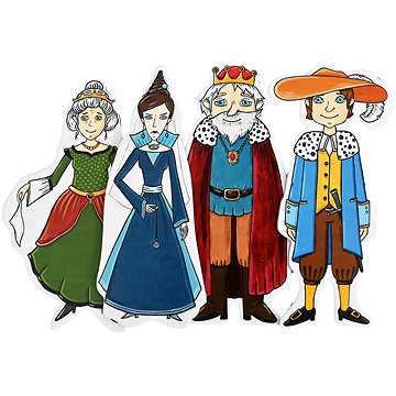 

Marionetino Královská sada III - loutky 4 ks
