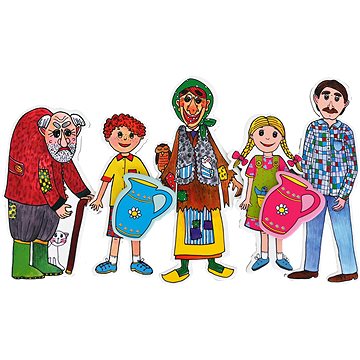 

Marionetino Perníková chaloupka - loutky 5 ks