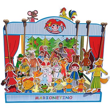 

Marionetino Loutkové divadlo 30 loutek - 6 pohádek