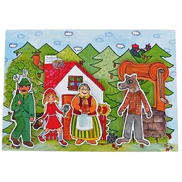 

Marionetino Červená Karkulka - Pohádka k divadlu - 4 loutky