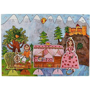 

Marionetino Šípková Růženka - Pohádka k divadlu - 2 loutky