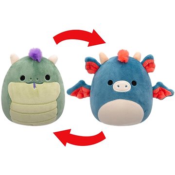 

Squishmallows 2v1 Bazilišek Magtus a drak Carin