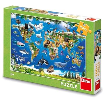 

Dino Mapa zvířat XL