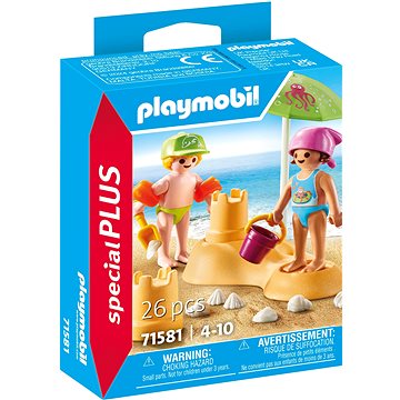 

Playmobil 71581 Děti s hradem z písku