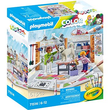 

Playmobil 71514 Psí salon